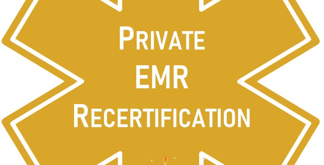 Private EMR Recertification Course | MissionCIT