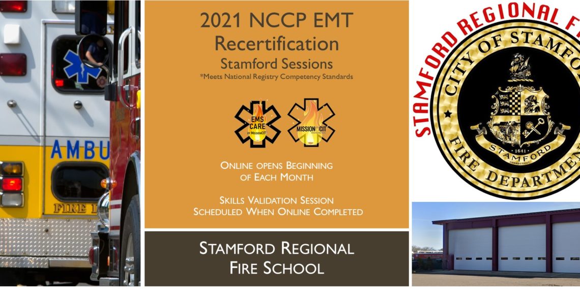EMT NCCP 2021 Recertification Course | Stamford Sessions