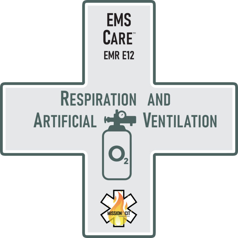 EMR Initial | EMS Care Ch EMR- E12 | Respiración y ventilación artificial