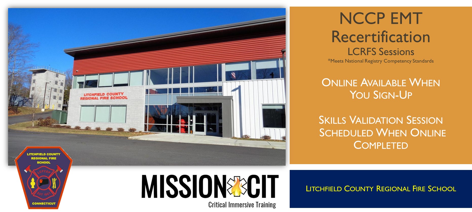 EMT NCCP 2023 Recertification Course | LCRFS