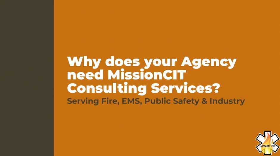 Fire Department Strategic Plan | Fire Department Strategic Planning | Fire Department Consulting Services