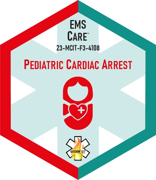 Paramedic Recert EMS Care | 23-MCIT-F3-4108  | Pediatric Cardiac Arrest – Part A